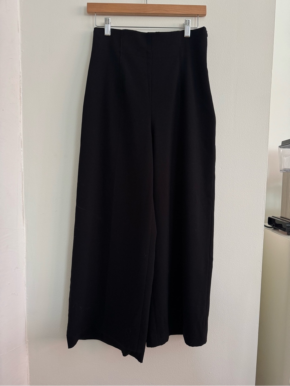 Zara Wide Leg Pants in Black
